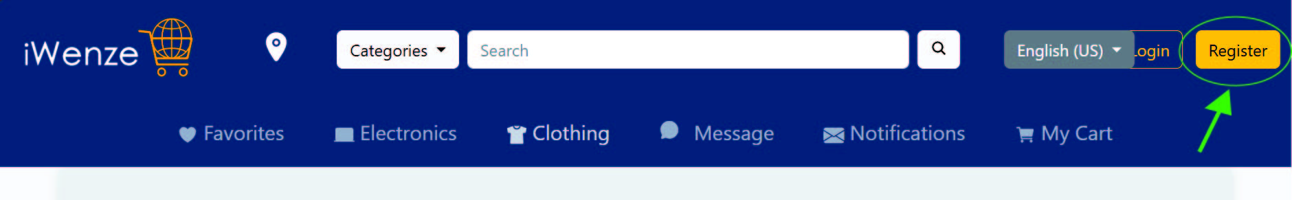 Sign Up Button