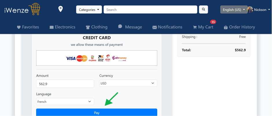 Purchase Bank Card